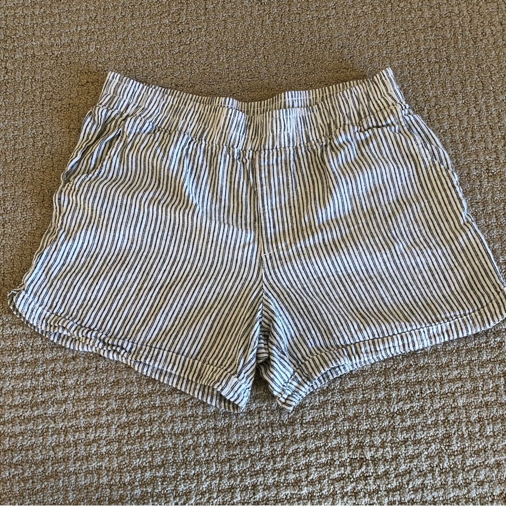 Maurices Linen Blend Pull On Shorts